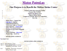 Tablet Screenshot of motorpatrol.us